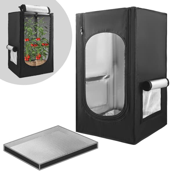 Plante Telt, Lysbestandigt Design, Nem Samling,sort