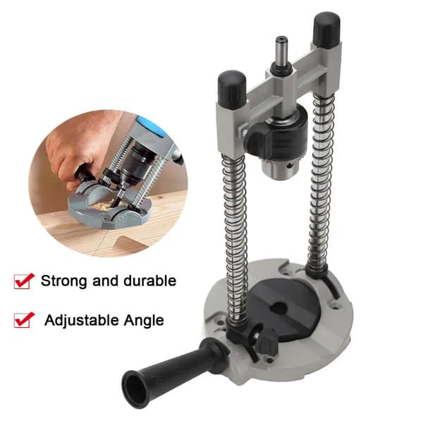 Borrguide Ställ, Aluminiumlegering Bas, Justerbar Höjd