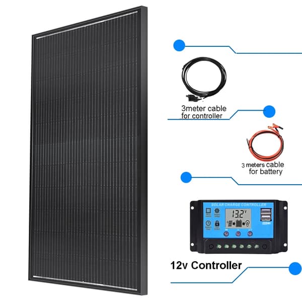 Solpanel, Letvægtsdesign, Flere Anvendelsesmuligheder,12V 120W kit