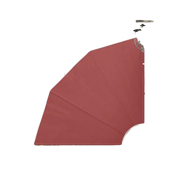 Folding Markise, Udendørs Beskyttelse, Nem Installation,Appelsin
