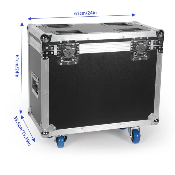 Flight Case, Robust Beskyttelse, Nem Mobilitet,Kun 1Stk Flightcase