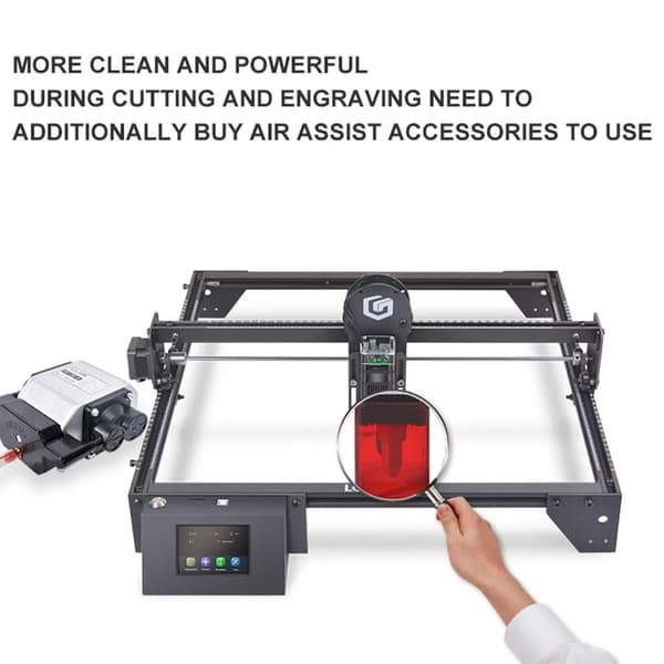 Luftassistanskit, 16W Max Effekt, 30 L/Min Luftflöde,RAY5 10W Air Assist Kits
