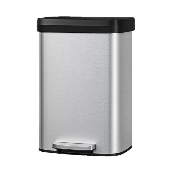 Köksavfallshink, Rostfritt Stål, Luktkontroll,Silver