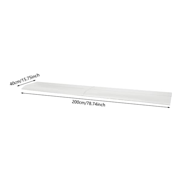 Regnly, Holdbart PET-materiale, Alsidig Design,200x40