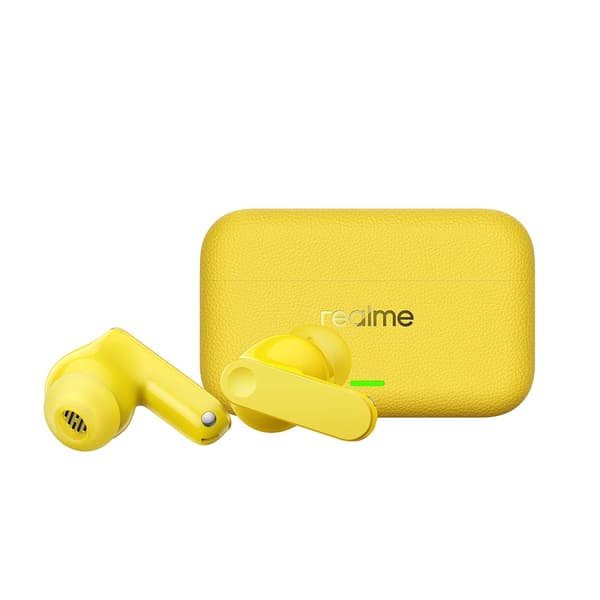 Trådløse øretelefoner, adaptiv støjreduktion, Bluetooth,Gul