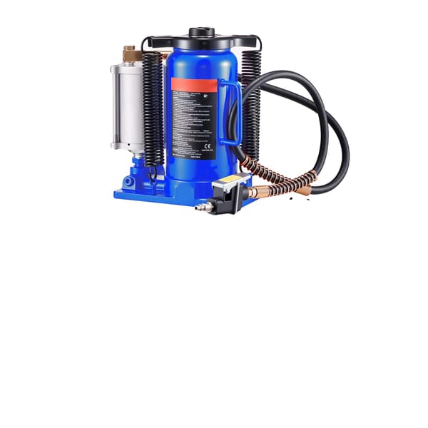 Hydraulinen pullojack, 20 tonnin kapasiteetti, kaksoiskäyttötilat,Sininen