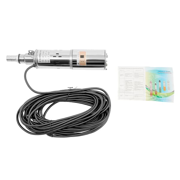 Vattenpump, solenergidriven, hög flödeshastighet,220V, EU