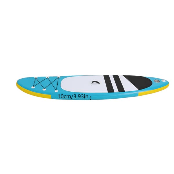 Oppustelig Paddle Board, Holdbar Konstruktion, Bærbar Design,Blå