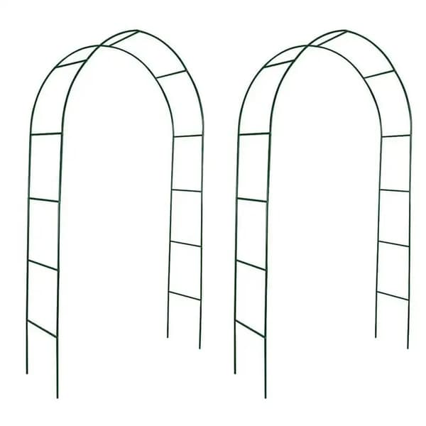 Havebue, Kraftig Metal, Elegant Design,Grøn
