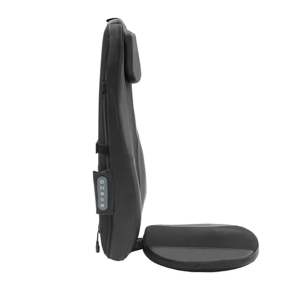 Massage sædepude, varmefunktion, æltende og vibrationsmassage,Sort