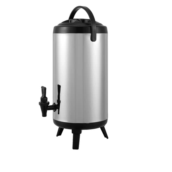 Drikkevaredispenser, Isoleret Rustfrit Stål, Stor Kapacitet,2.4 gal