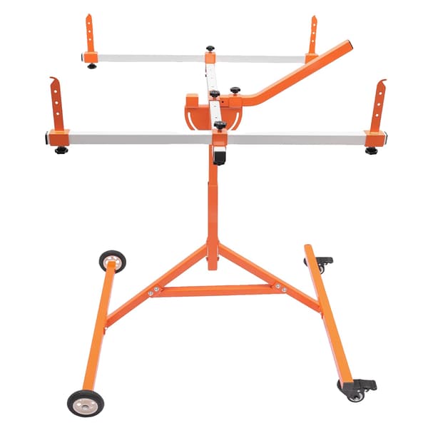 Målarställ, Hållbar Stålkonstruktion, 180° Roterbar Design, orange