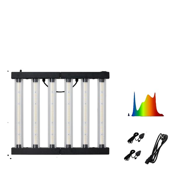 LED Växtlampa, Full Spektrum, Dimmbar,360W-Pro