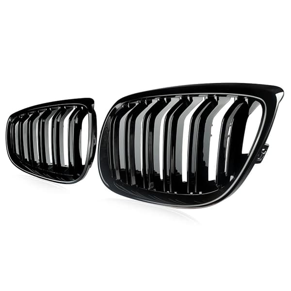 Frontgitter, Passer til luksus coupe-modeller E92 E93, Holdbar ABS-konstruktion,Glansfuld Sort