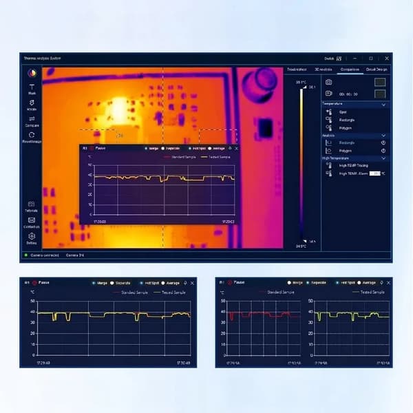 Kamera PCBA, 3D Visualisering, Android Kompatibel, Avanceret Termisk Analyse, Kompakte Dimensioner