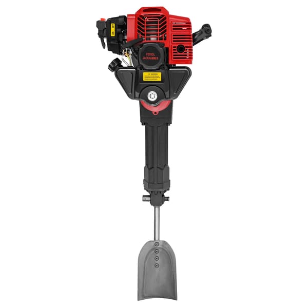 Trægraver, Benzinmotor, Multifunktionelt Design,sort