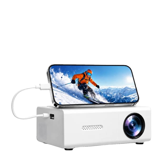 Projektor, 4K Dekodning, 180° Rotérbar,Projektor1