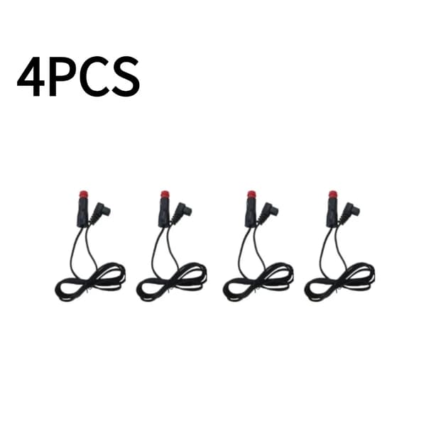 Strömkabel, kraftig konstruktion, mångsidig kompatibilitet,4PCS