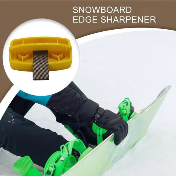 Ski Kant Tuner, Præcisionsjustering, Ergonomisk Design,Gul