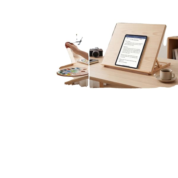 Tegnebord, Bøg, Justerbart Design,A2 Tabelstaffeli