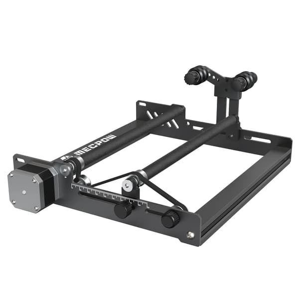 Rotary Roller, 360° Gravering, Justerbar Højde og Bredde,Mecpow G3 Pro