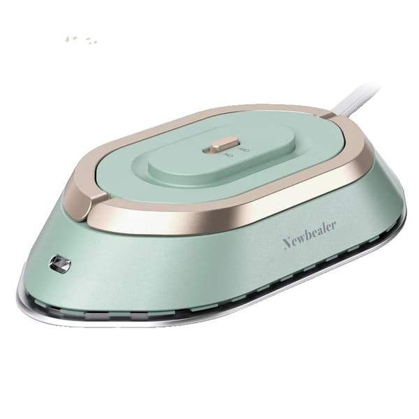Resejärn, Lättvikt, Non-Stick Sula,grön