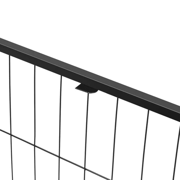 Hönshus, Hållbar Järnkonstruktion, Rymlig Design, svart