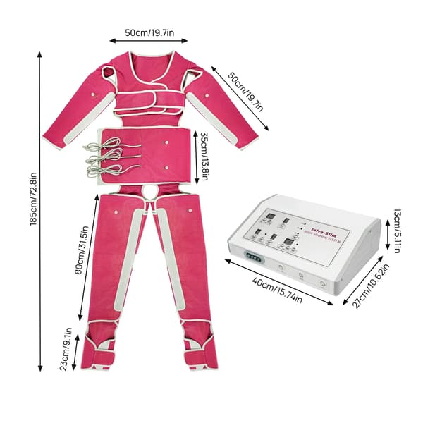 Massageapparat, Överhettningsskydd, LED-display,Rosa