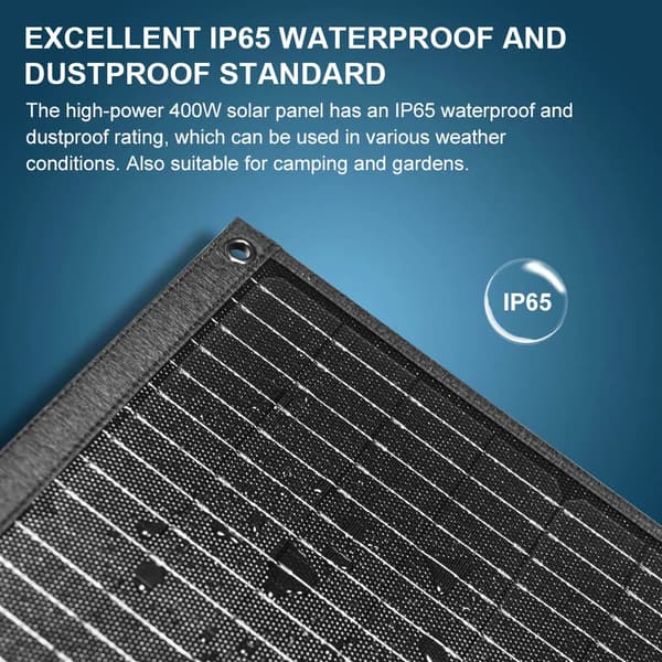 Solpanel, Hög Effektivitet, Vattentålig Design,TP 400