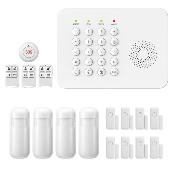 Tyverisikringssystem, Trådløs Forbindelse, Smart Home Kompatibilitet,A02 GSM Kit E