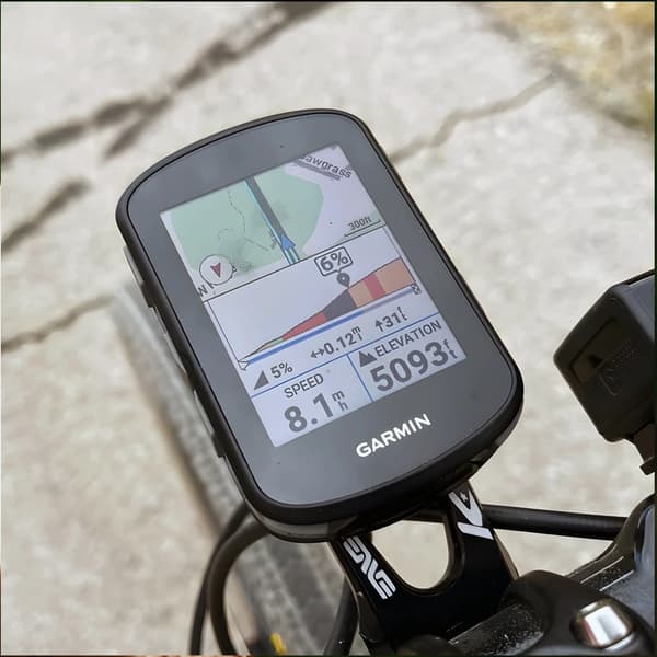 Cykelcomputer, Multi-Band GNSS, 42 Timers Batterilevetid,Standard Version-a