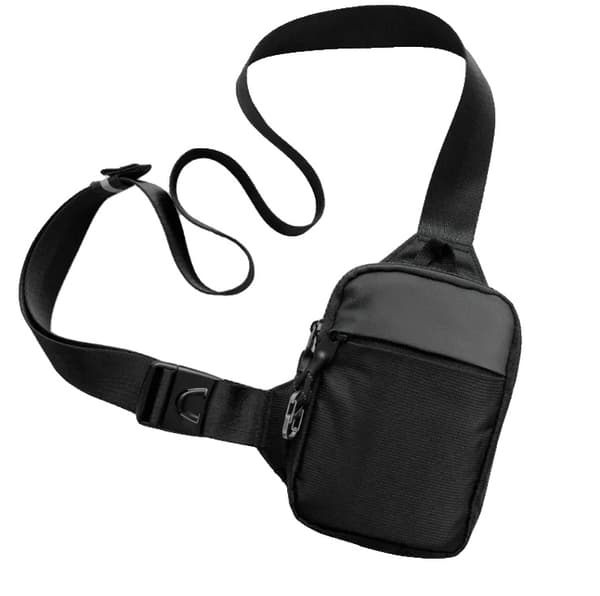 Messenger Bag, Letvægts, RFID Tyverisikring,sort