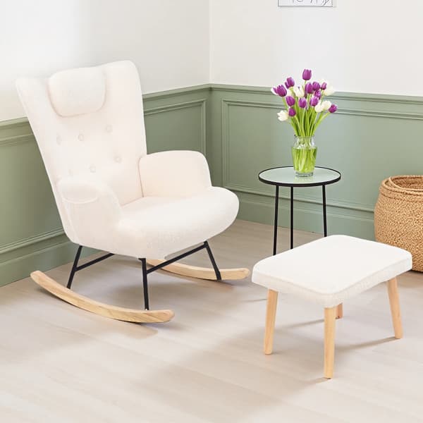 Stuearmstol, Robust Design, Blød Komfort,HVID