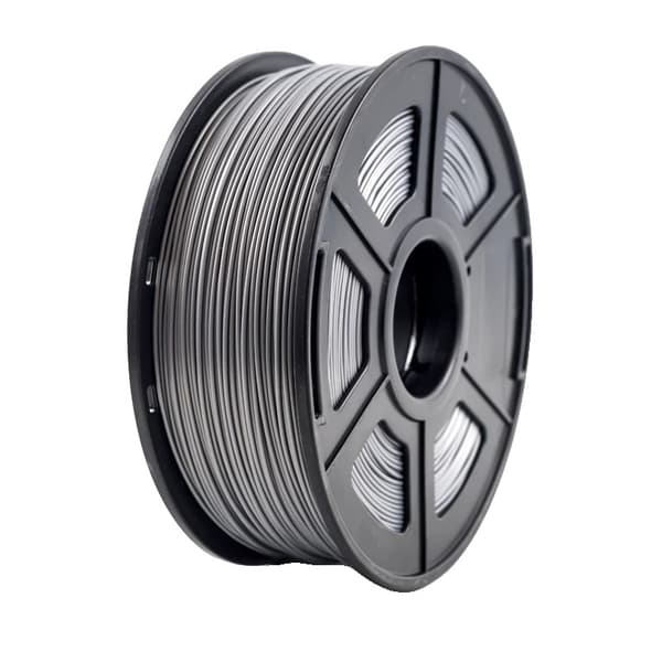 3D-skrivarfilament, ABS-material, 1 kg spole,Silver