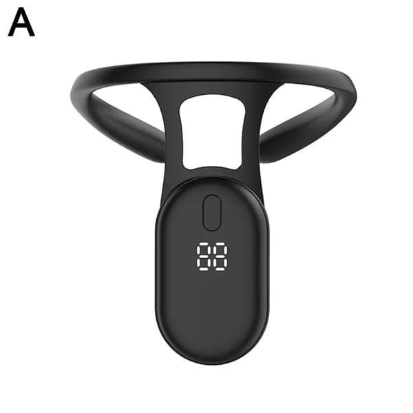 Holdningskorrigerer, Vibrationspåmindelse, Ergonomisk Nakke Design,A