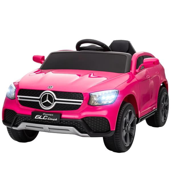 Elbil, Föräldrakontroll, LED-lampor,Rosa