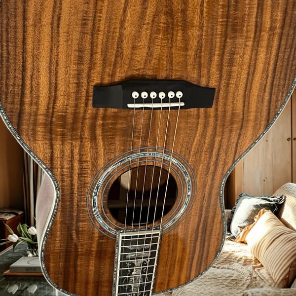 Guitar, KOA Krop, Fast Bro,Brun