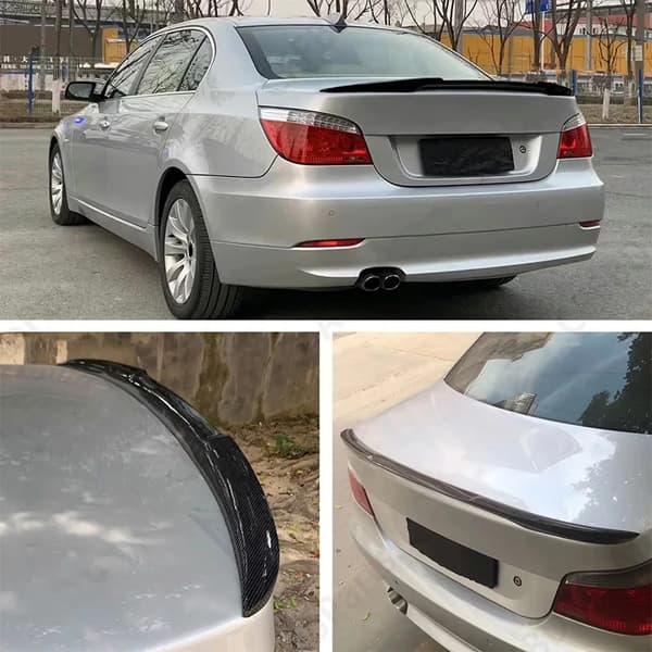 Bagspoiler, M4 Stil, Nem Installation,Kulfiberlook