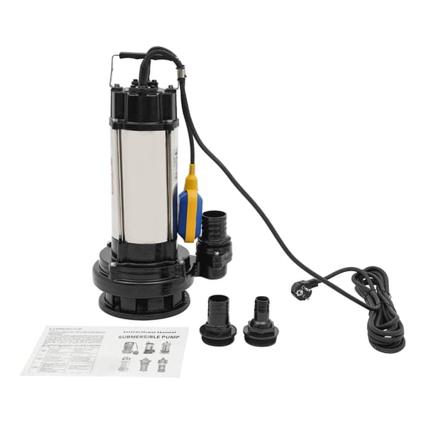 Dykpumpe, Rustfrit Stål Konstruktion, Høj Effektivitet,220V, EU