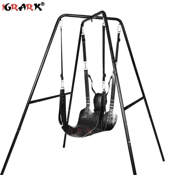 Sex Swing, Justerbart Design, Holdbart Læderkonstruktion,Hele sæt