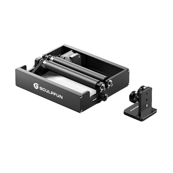 Rotary Roller, Justerbar Axeln, Plug-and-Play Design,SCULPFUN RA Mini
