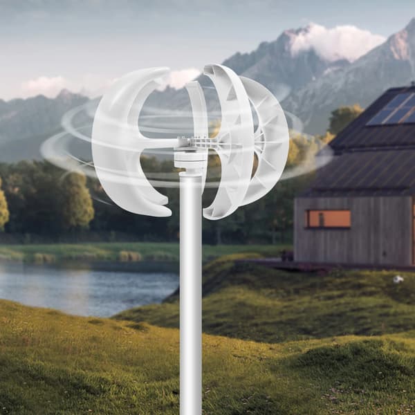 Vindkraftverk, 5-bladig design, effektiv energiproduktion,VIT