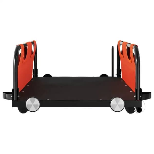 Cykeltrailer, Holdbart Design, Nem at Rengøre,Appelsin