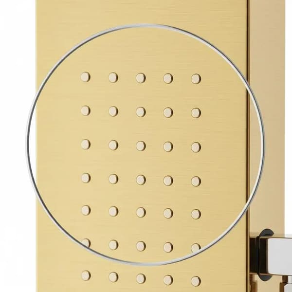 Bruserpanel System, Multifunktionelle Tilstande, Elegant Design,gylden