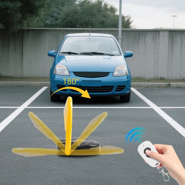 Parkeringslås, Elektrisk Drift, Högtrycksmotstånd,Gul