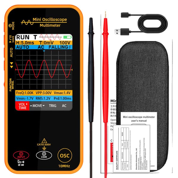 Digital multimeter, högprecisionsprovning, bärbar oscilloskop,OS1