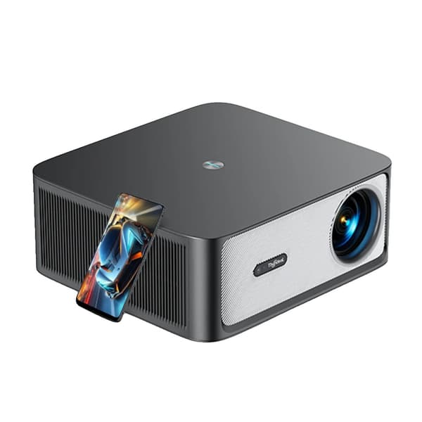 Projektor, Full HD 1080P, WiFi og Bluetooth-forbindelse,Android-version, EU-stik