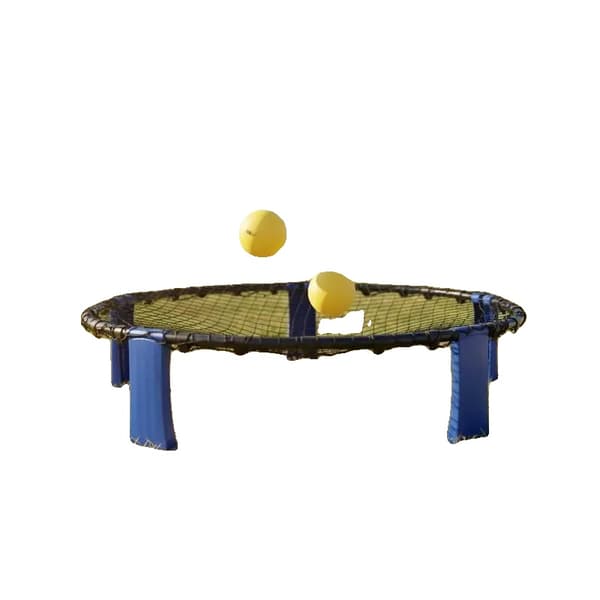 Roundnet-set, inkluderar 3 bollar, pump,Blå