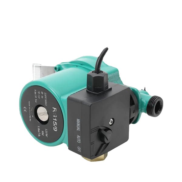 Vattencirkulationspump, Kompakt design, Tyst drift,125W 220V