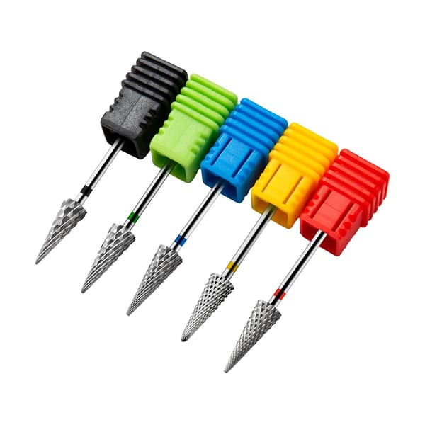Neglebor, Wolframkarbid, 3/32 Tommer Skaftstørrelse,5PCS SÆT